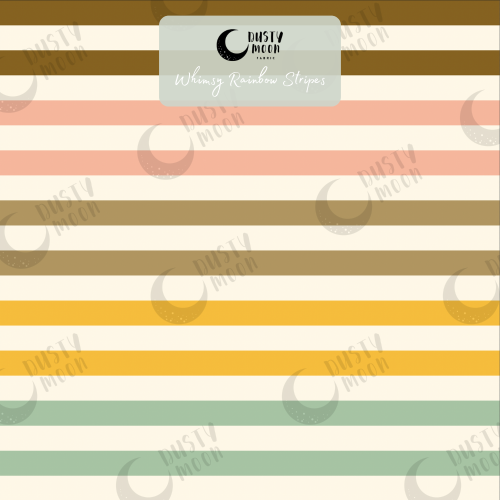 Whimsy Rainbow Stripes | Pre Order 10th Feb - 18th Feb