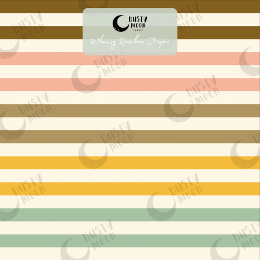 Whimsy Rainbow Stripes | Pre Order 17th Mar - 24th Mar