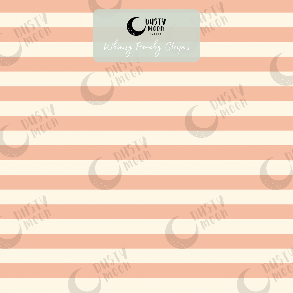 Whimsy Peachy Stripes | Pre Order 10th Feb - 18th Feb