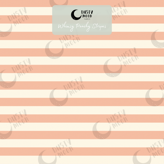 Whimsy Peachy Stripes | Pre Order 17th Mar - 24th Mar