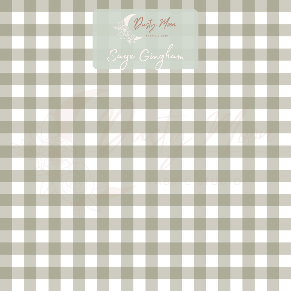 Sage Gingham | Pre Order 12th Dec - 18th Dec