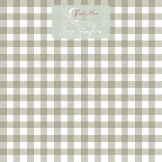Sage Gingham | Pre Order 6th - 13th May