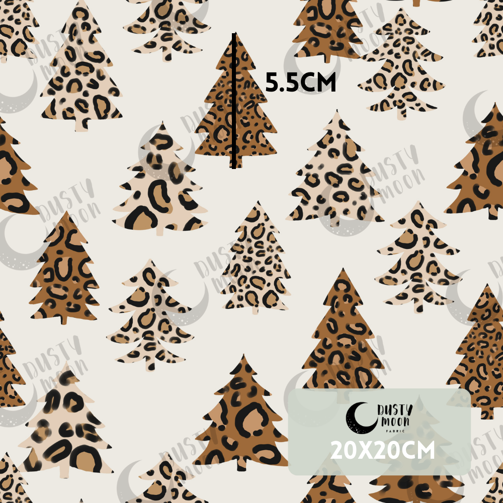 Leopard Trees Knit | Christmas Retail