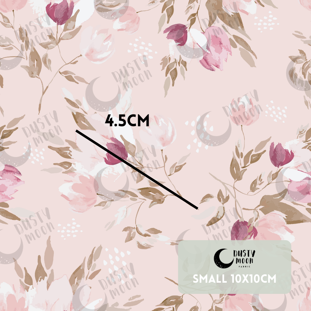 Tulip - Pretty Pink & Burnt Umber Woven | Retail