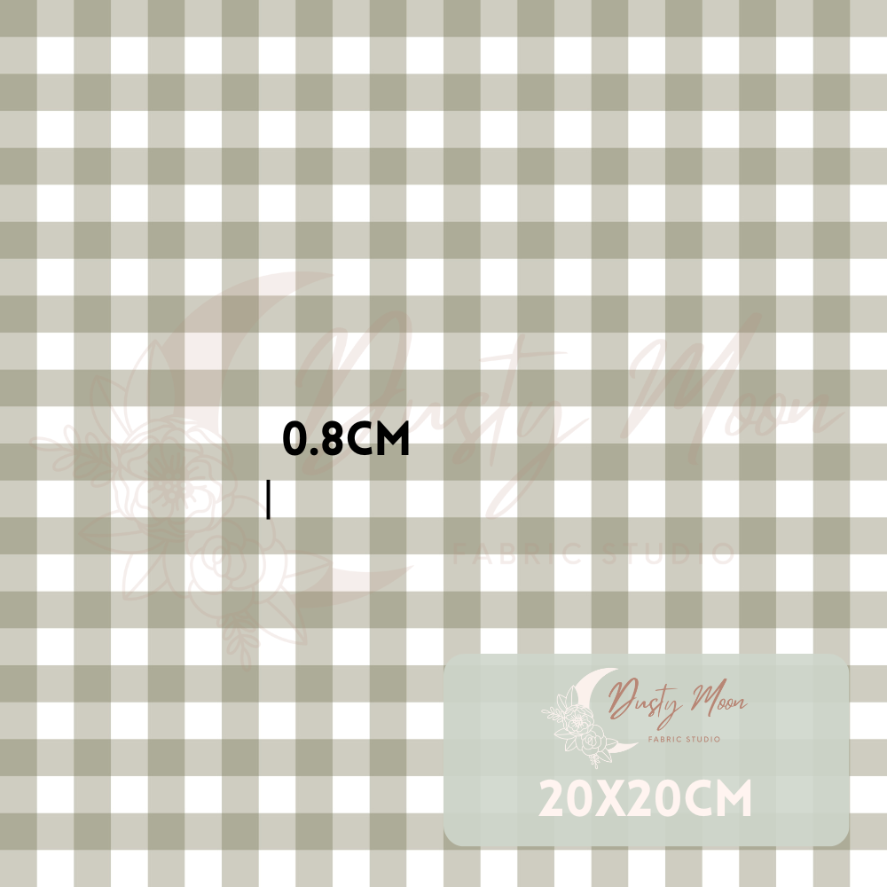 Sage Gingham | Pre Order 12th Dec - 18th Dec