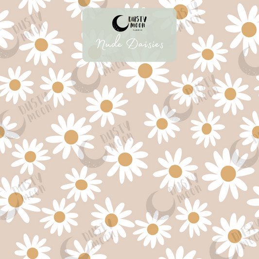 Nude Daisies Double Gauze | Retail