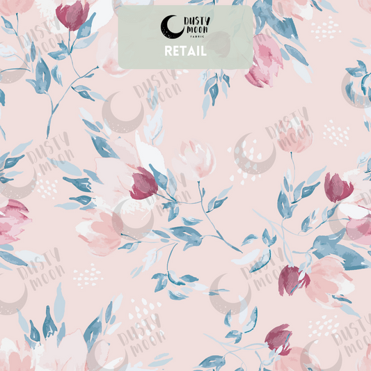 Tulip - Pretty Pink & Indigo Double Gauze | Retail