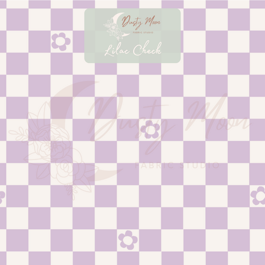 Lilac Check | Pre Order 6th - 13th May