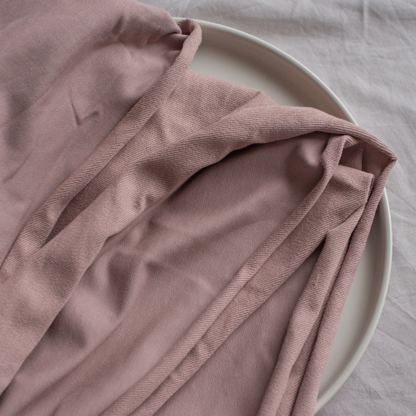 French Terry Knit 250gsm | Plum Taupe