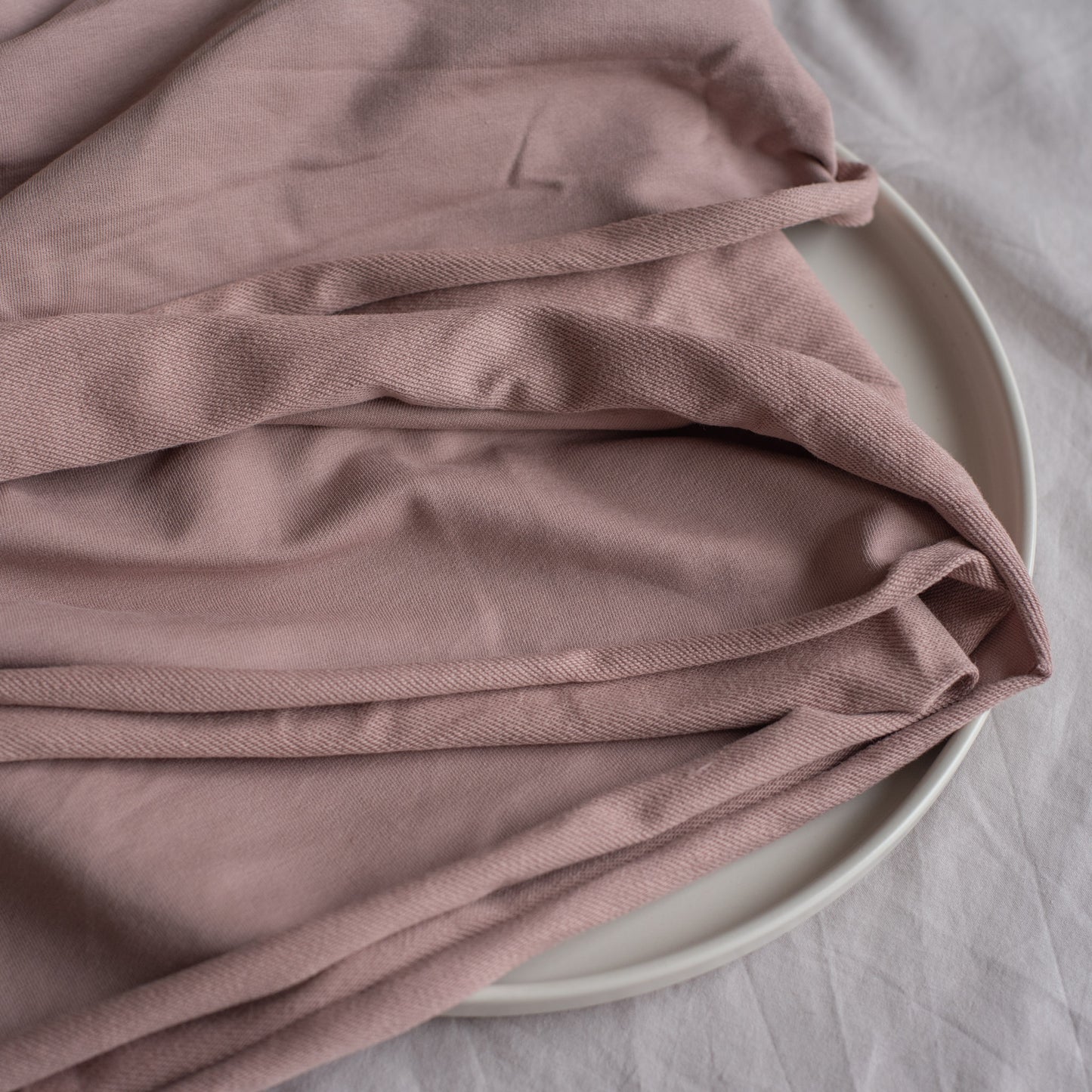 French Terry Knit 250gsm | Plum Taupe