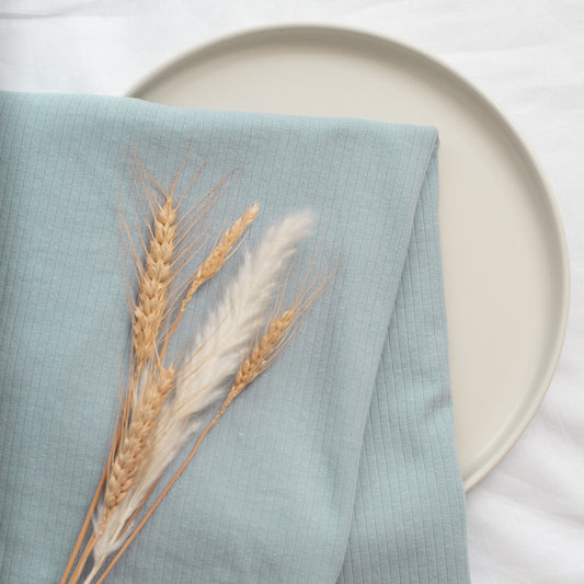 Ribbed Knit | Calm Blue
