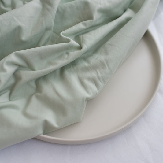 Cotton Lycra Jersey Knit | Soft Mint