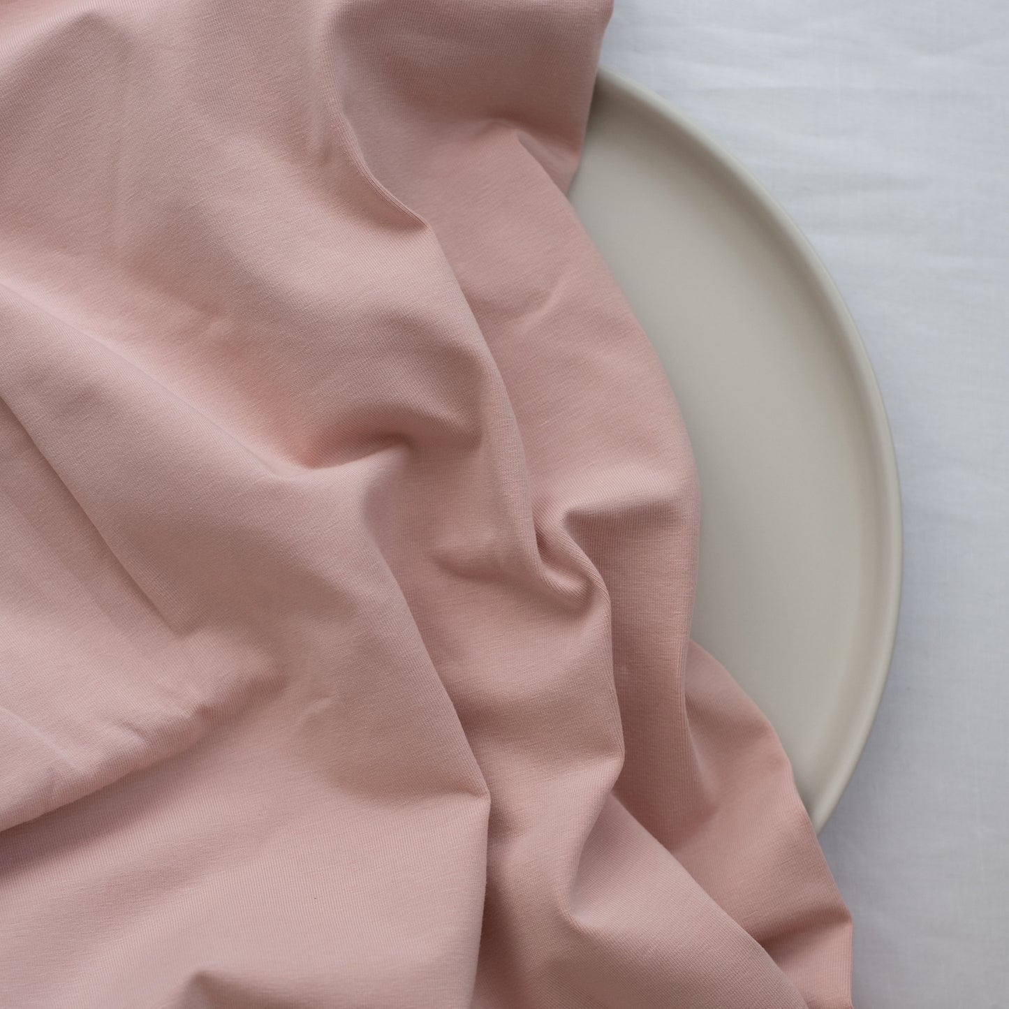 Cotton Lycra Jersey Knit | Blush