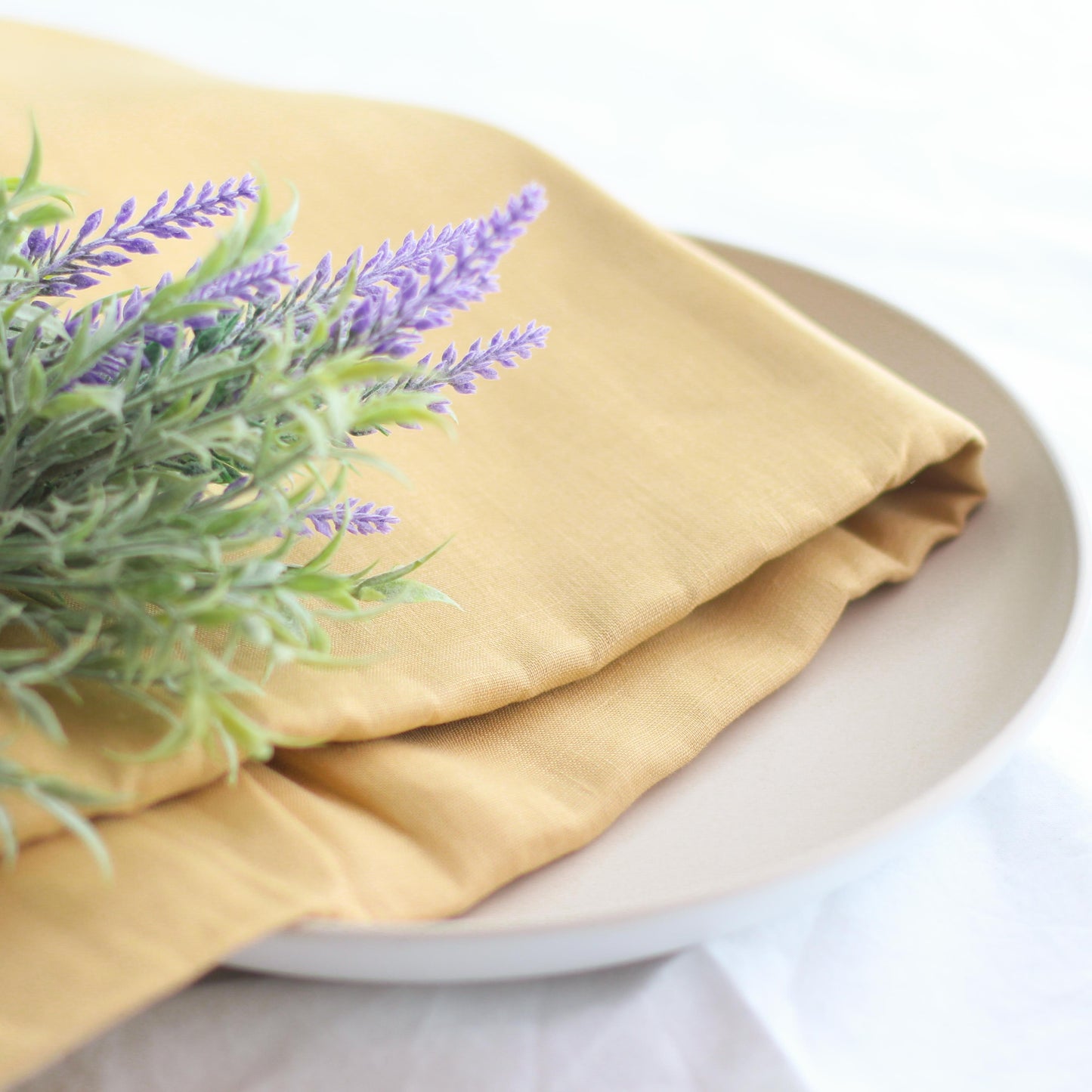 Pure Linen Fabric | Daffodil