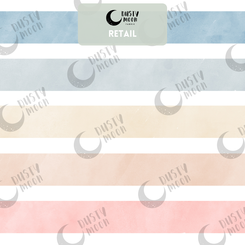 Pastel Stripes PUL | Retail