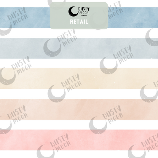 Pastel Stripes Cotton Woven | Retail