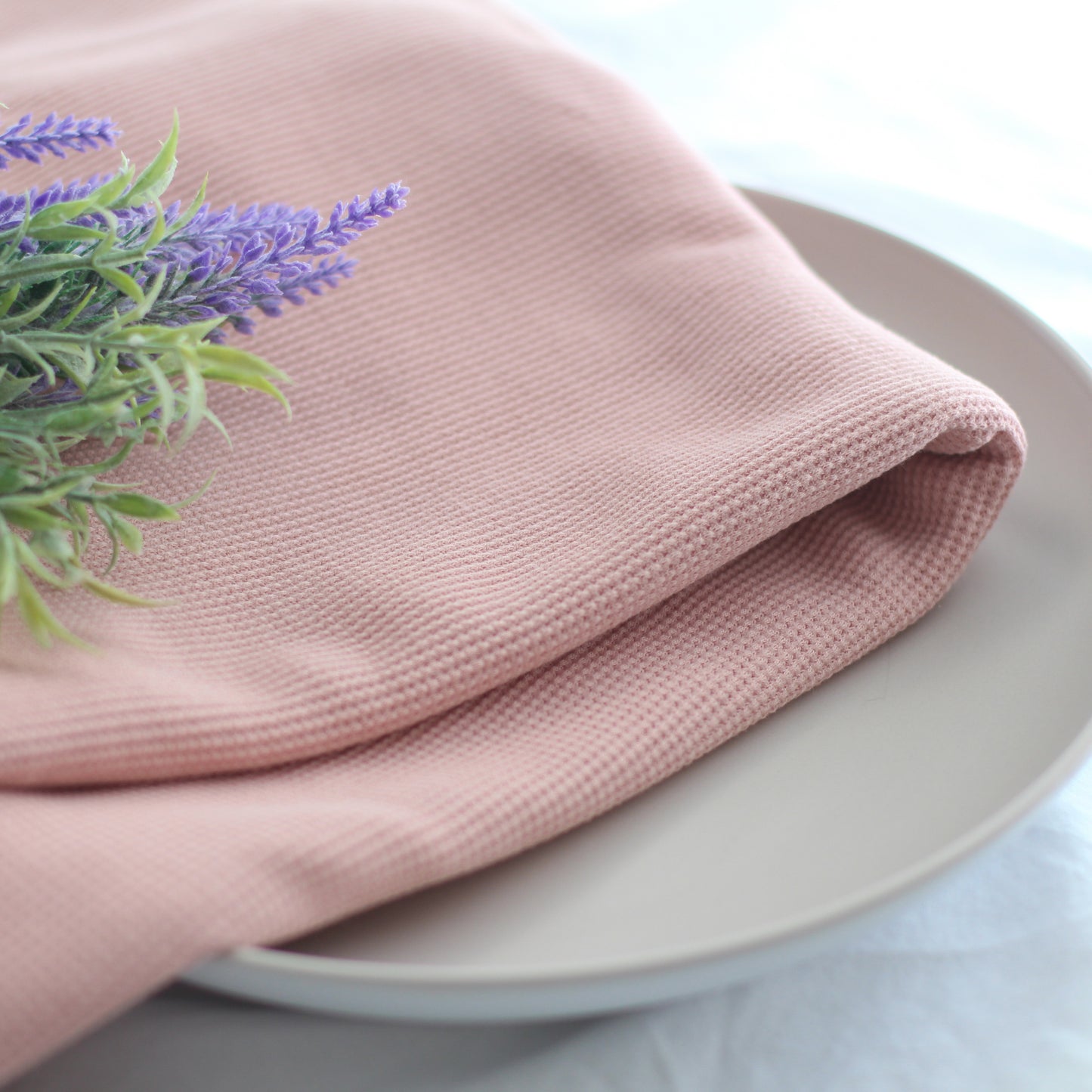 Waffle Knit | Dusty Rose