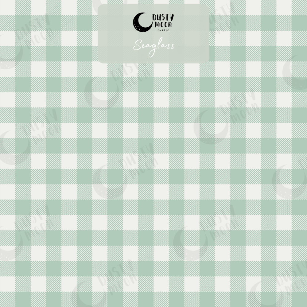 Gingham Seaglass Woven | Retail