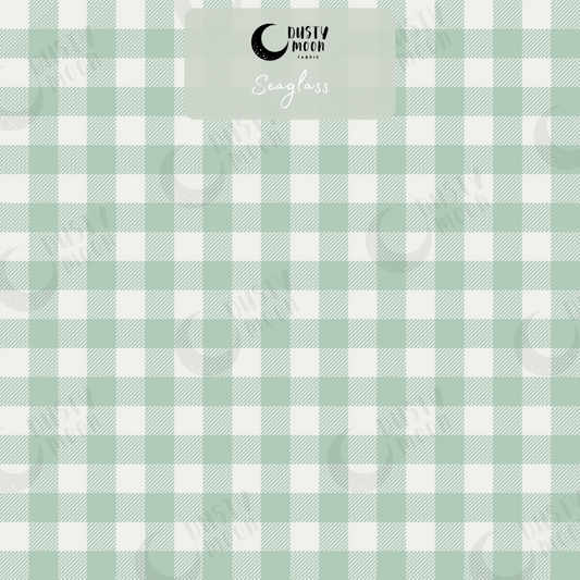 Gingham Seaglass Woven | Retail
