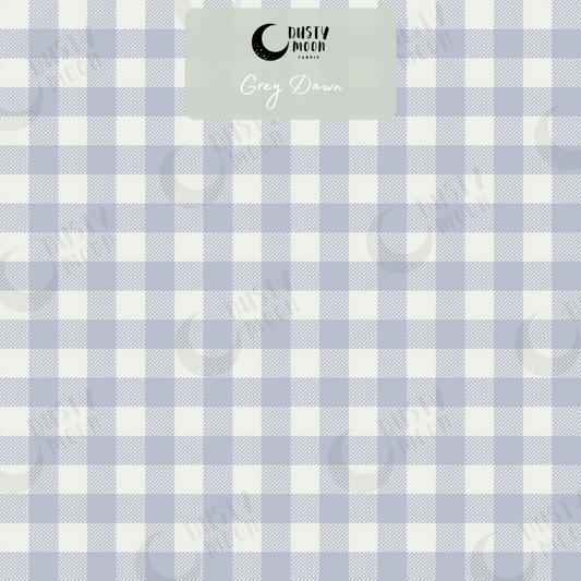 Gingham Grey Dawn | Pre Order 19th - 25th June