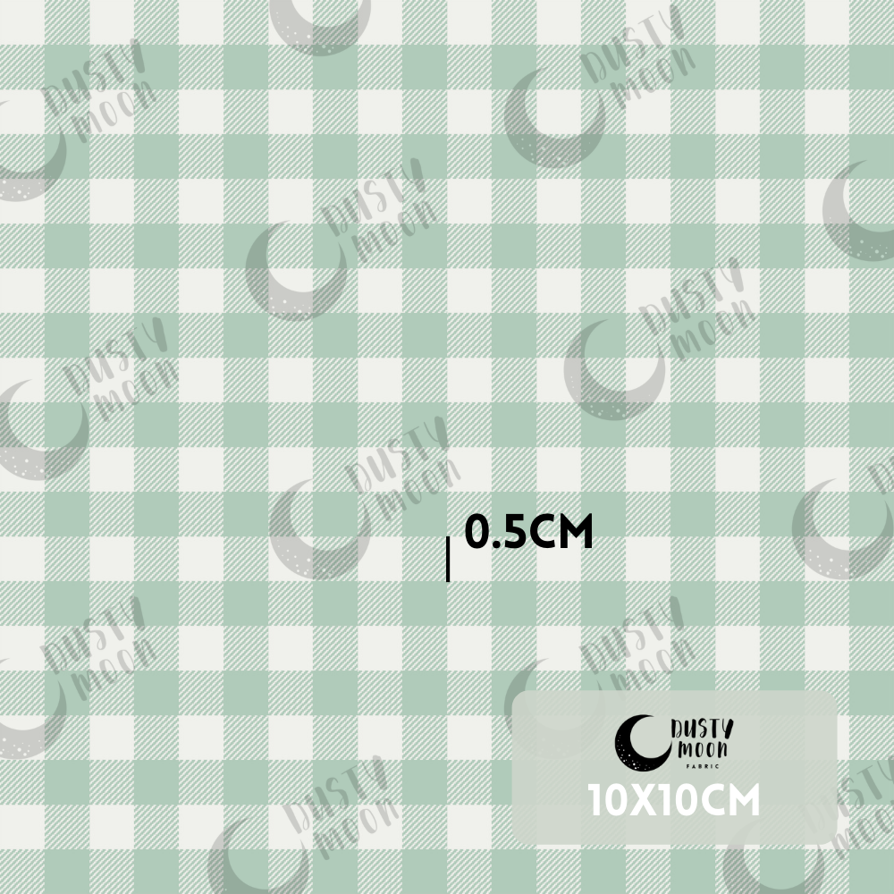 Gingham Seaglass Woven | Retail