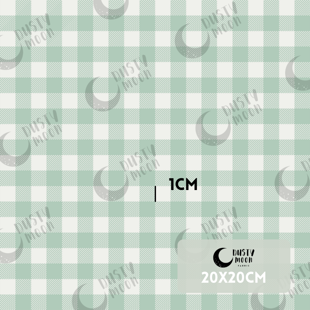 Gingham Seaglass Woven | Retail