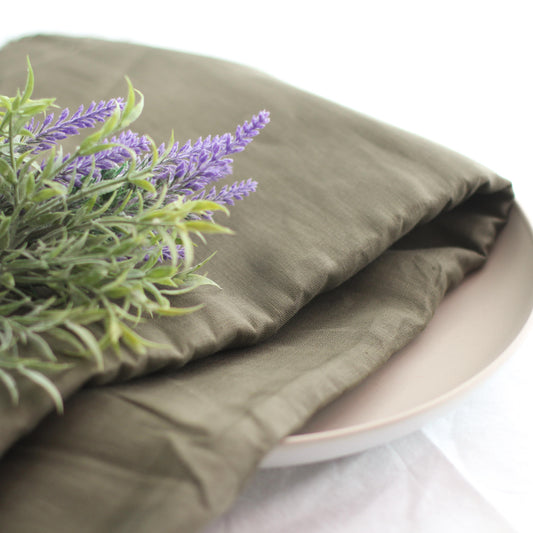 Pure Linen Fabric | Olive