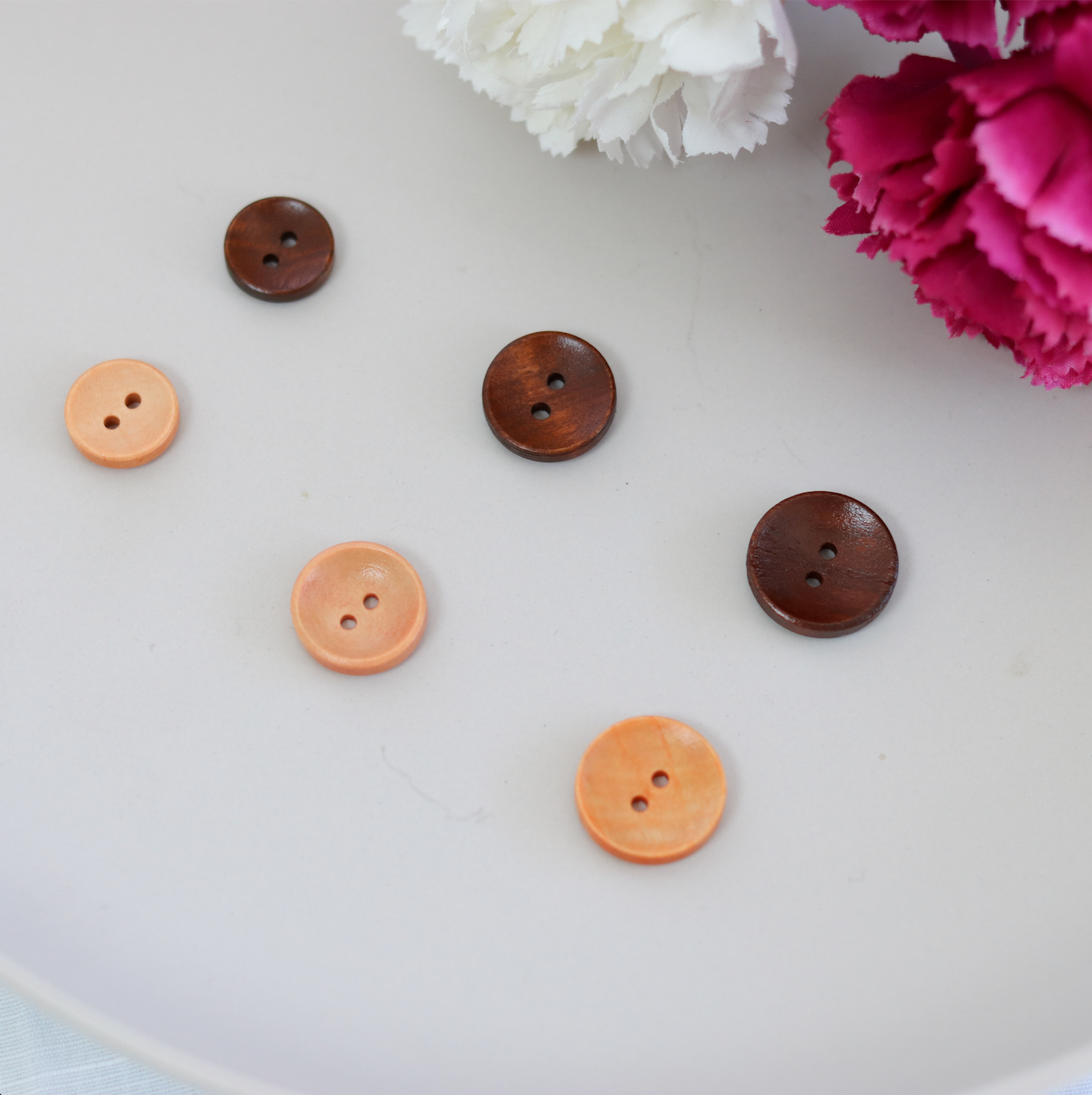 Wooden Buttons | Walnut