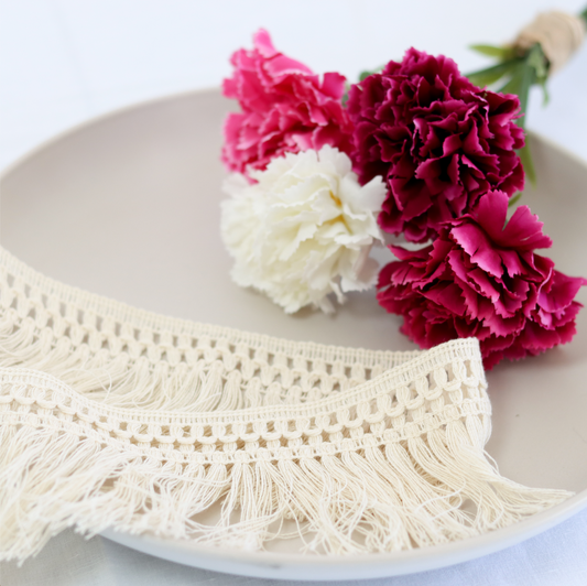 80mm Cotton Fringe Tassel | Trims